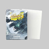 Dragon Shield - Micas Matte Small JPN Size Dual: Snow c/60